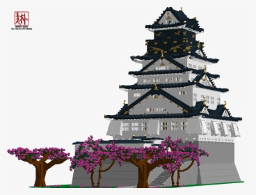 Japan Clipart Japanese Building - Japanese Castles No Background, HD Png Download, Free Download