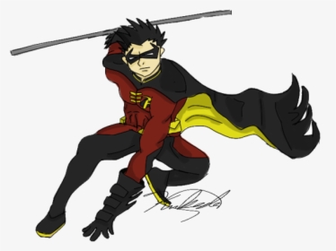 Robin By Ikxven On - Cartoon, HD Png Download, Free Download