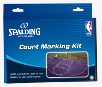 Basketball Court Marking Kit - Spalding, HD Png Download, Free Download