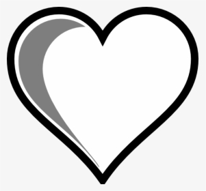 Love Heart Clipart Black And White, HD Png Download, Free Download