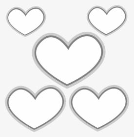 8 Heart Clip Art Black And White, HD Png Download, Free Download