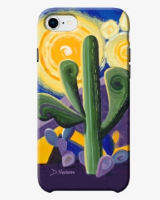 Saguaro Van Gogh Phone Case - Modern Art, HD Png Download, Free Download