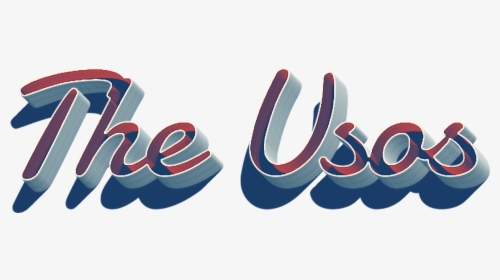 The Usos 3d Letter Png Name - Graphic Design, Transparent Png, Free Download
