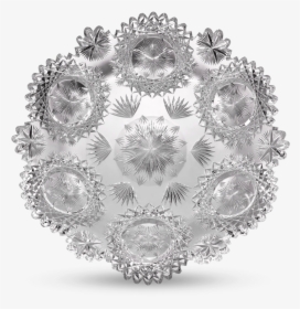 North Star American Brilliant Period Cut Glass Plate - Circle, HD Png Download, Free Download