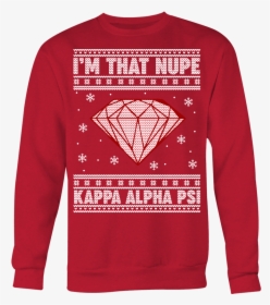 Kappa Alpha Psi 2018 Ugly Christmas Sweater - Ugly Christmas Sweaters Greek, HD Png Download, Free Download
