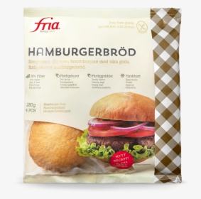 Glutenfritt Hamburgerbröd, HD Png Download, Free Download