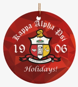 Kappa Alpha Psi Christmas Ornaments - Kappa Alpha Psi, HD Png Download, Free Download