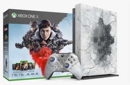 No Caption Provided - Gears 5 Xbox One X Console, HD Png Download, Free Download