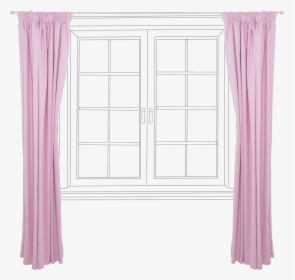 Picture Of Children"s Blackout Curtains, Pom Pom Lace - Window, HD Png Download, Free Download