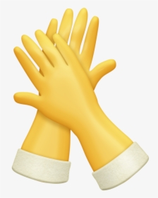 Clip Art Of Cleaning Gloves, HD Png Download, Free Download