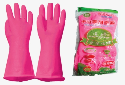 Pvc Rubber Gloves Voilet Pi - Natural Rubber, HD Png Download, Free Download