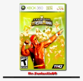 Legends Of Wrestlemania Box Cover - Second Legends Of Wrestlemania Xbox 360, HD Png Download, Free Download
