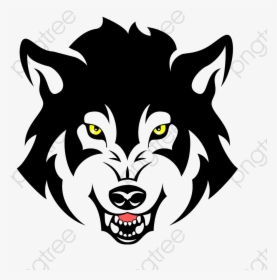 Angry Clipart Wolf - Angry Wolf Vector Png, Transparent Png, Free Download