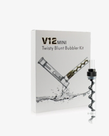 V12 Mini Twisty Blunt Bubbler Kit, HD Png Download, Free Download