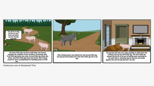 Rabbit And Turtle Story Boarding, HD Png Download, Free Download