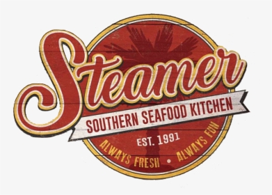 Logo - Steamer Southern Seafood Kitchen Menu, HD Png Download, Free Download
