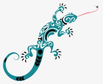 Tribal Lizard Svg, HD Png Download, Free Download