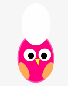Pink Owl Pic Cartoon, HD Png Download, Free Download