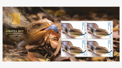 Singpex 2019 Set Of Five Minisheets Product Photo Internal - Alligator Lizard, HD Png Download, Free Download