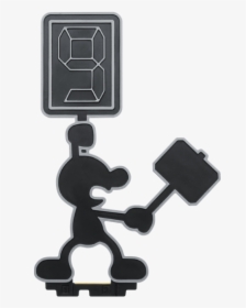 Mr Game And Watch Amiibo, HD Png Download, Free Download