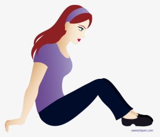 Transparent Woman Sitting Png, Png Download, Free Download