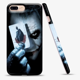 Batman Begins Joker , Png Download - Joker Holding Joker Card, Transparent Png, Free Download
