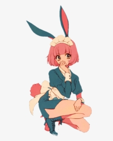 Bunny, Anime, And Anime Girl Image - Cartoon, HD Png Download, Free Download