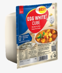 Egg White Cube 500 Gram Rs-240 - Best Egg White Cubes, HD Png Download, Free Download