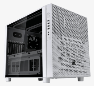 Core X5 Tempered Glass Snow Edition, No Psu, E-atx, - White Cube Pc Case, HD Png Download, Free Download