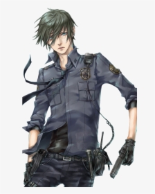 Police Officer Anime , Png Download - Hot Anime Police Man, Transparent Png, Free Download