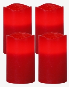 Led Pillar Candle 4p May - Box, HD Png Download, Free Download