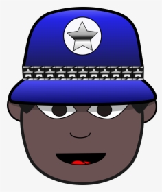 Police Man 1 Clip Arts - Police Woman Face Image Clipart, HD Png Download, Free Download