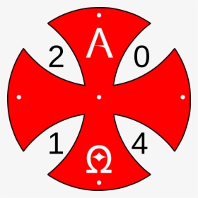 Candle Vector Red - Cross Pattee, HD Png Download, Free Download