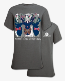 Christmas Deer 2png - Simply Southern Cheer Shirt, Transparent Png, Free Download