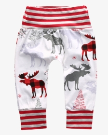 Christmas Deer Pants - Moose, HD Png Download, Free Download