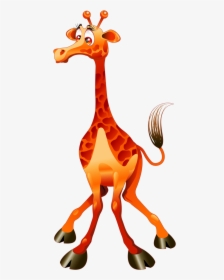 ○‿✿⁀giraffes‿✿⁀○ Cartoon Giraffe, Funny Giraffe, Zootopia - Cartoon Giraffe, HD Png Download, Free Download