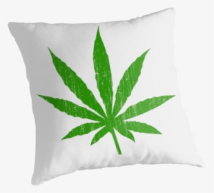 Marijuana Leaf Throw Blanket , Png Download - Vinyl Weed Decal, Transparent Png, Free Download