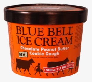 Bluebell Chocolate Peanut Butter Cookie Dough, HD Png Download, Free Download