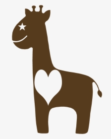 Giraffe Cartoon Png, Transparent Png, Free Download