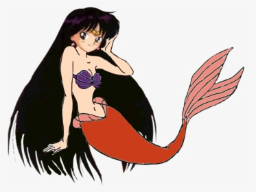 Mermaid Sailor Mars - Mermaid Wendy, HD Png Download, Free Download