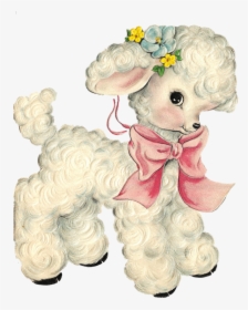 Vintage Lamb Clip Art , Png Download - Vintage Lamb, Transparent Png, Free Download