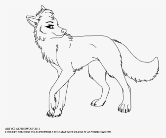Female Drawing At Getdrawings - Anime Wolf Girl Drawings, HD Png Download, Free Download