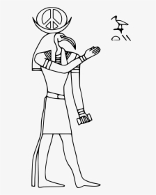 Transparent Egyptians Clipart - God Of Peace Ancient Egypt, HD Png Download, Free Download