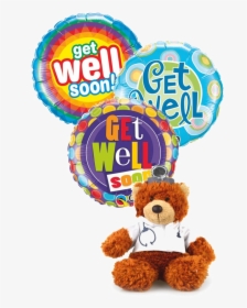 Transparent Orange Balloons Png - Get Well Soon Balloon Png, Png Download, Free Download