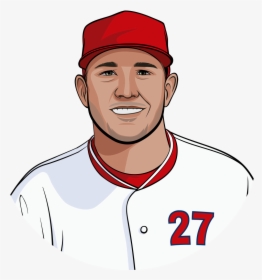 Transparent Mike Trout Png, Png Download, Free Download