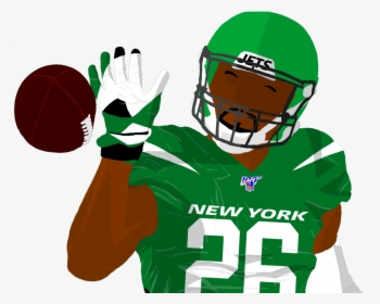 #leveonbell #jets #cartoon - Kick American Football, HD Png Download, Free Download