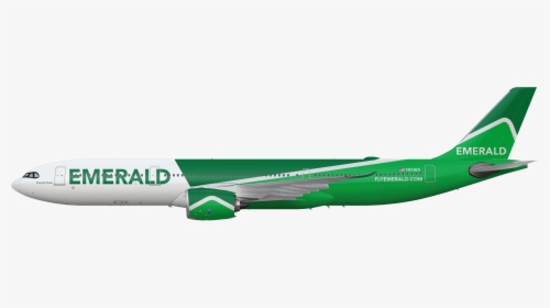 Emerald A Neo Inverted - Wide-body Aircraft, HD Png Download, Free Download