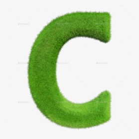 Green Grass Lettering Alphabet Png, Transparent Png, Free Download