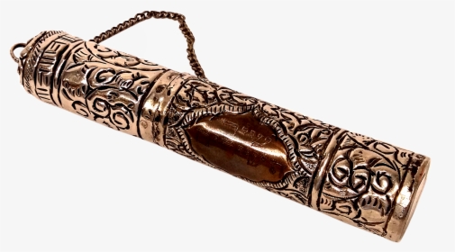 Shir Hashirim Scroll Written On Parchment, Placed In - Rifle, HD Png Download, Free Download