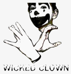 #wickedclowns #juggalo #juggalos #handsign #represent, HD Png Download, Free Download